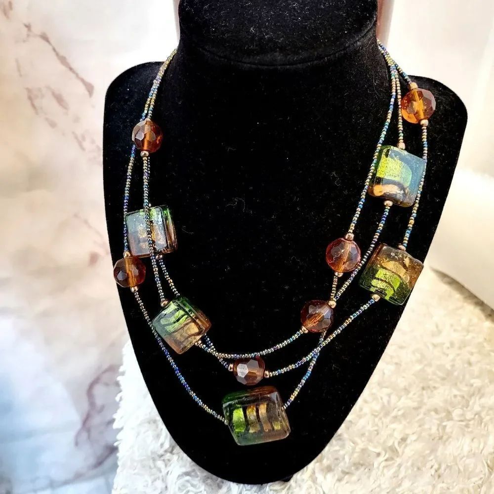 Chico's layered necklace
